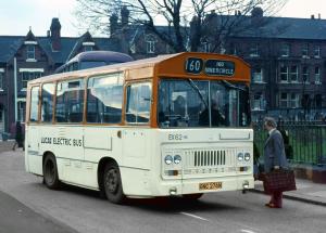 Seddon Pennine IV-236 Lucas Battery Electric Bus 1974 года